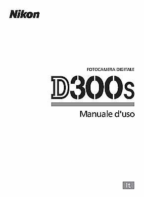 Libretto Nikon D1 D1X D1H D300 300S