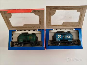 Rivarossi Tank 51/61 Set 2 carri trasporto Benzina