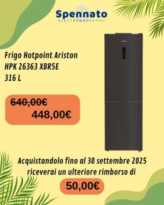 FRIGO HOTPOINT ARISTON HPK26363XBR5E
