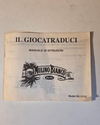 manuale giocatraduci mulino bianco 