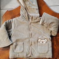 Completo imbottito bimbo 68 cm