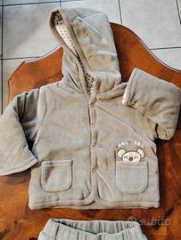 Completo imbottito bimbo 68 cm