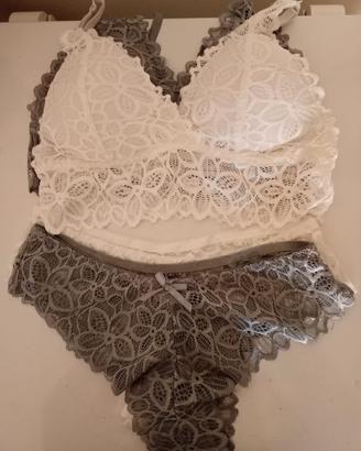 set 2 completi intimo tg 3°