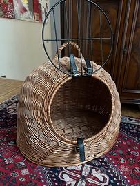 Trasportino in vimini