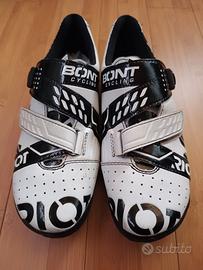 scarpe Bont Riot 42.5 bianche