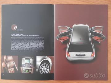 Lancia Lybra Emblema, LX, LS - depliant 12/2003