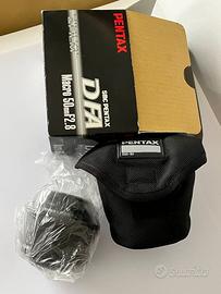 SMC Pentax SMC DFA 50mm Macro 1:2.8 completo ribas