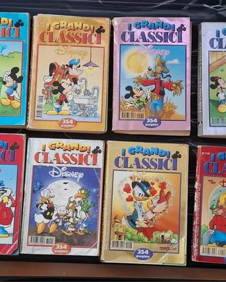 Raccolta 15  fumetti "i grandi classici disney"
