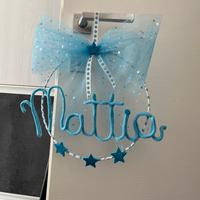 Fiocco nascita personalizzato