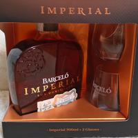 Rum Barcelò Imperial  astuccio 70 cl + 2 bicchieri