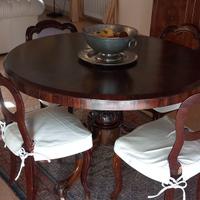 Tavolo in noce meta’ 800