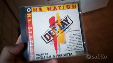 CD ONE NATION ONE STATION RADIO DEEJAY usato