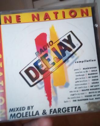 CD ONE NATION ONE STATION RADIO DEEJAY usato
