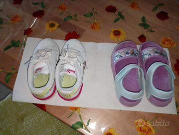 LOTTO SCARPE E SANDALI (PUMA E FROZEN)