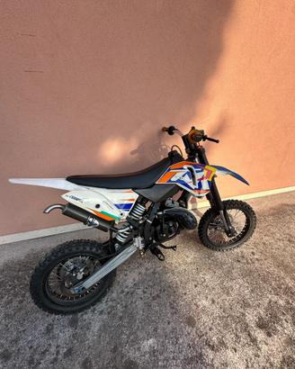Moto 50cc da croos 2 tempi presa diretta