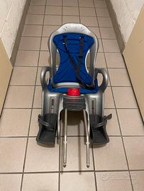 Seggiolino bici rimovibile con supporti per 2 bici