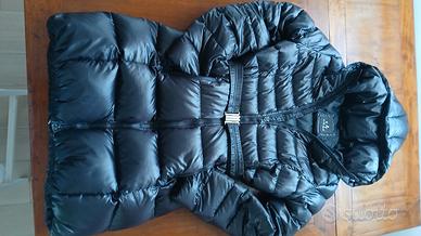 Piumino nero Deha int. piuma