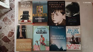 Lotto libri narrativa – 8 titoli vari