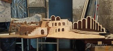 Plastico Presepe realizzato a mano