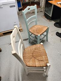 sedie osteria vintage 