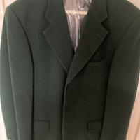 Giacca uomo colore verde scuro in  cashmere
