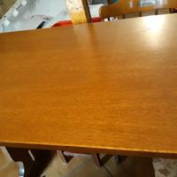 tavolo legno tirolese e 4 sedie
