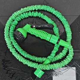 Tubo acqua estensibile salva spazio 6m con pistola