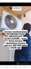 climatizzatore/condizionatore/riparazione/istall