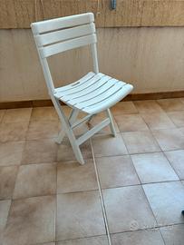 Sedie  pieghevoli a modico prezzo