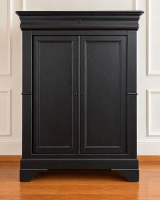 Armadio pino nero