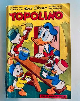 Fumetto Topolino n. 162 - anni ‘50 -
