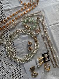 Stock set Bijou vintage perle