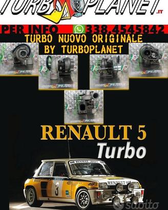 Turbo Turbina nuova Renault R 5 GT Turbo