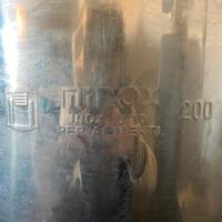 2x200 litri Botte Alimenti - Acciaio Inox  18/10