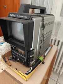 televisore portatile vintage 
