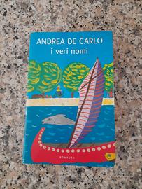 Andrea De Carlo  ”I veri nomi” edizione Mondolibri