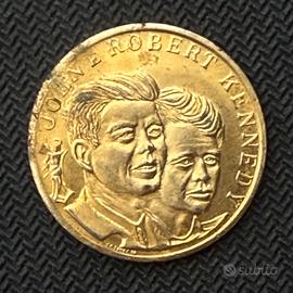 Medaglia commemorativa John e Robert Kennedy 1969