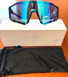 OCCHIALI DA SOLE CYLAR BLACK BLUE Nuovi in scatola