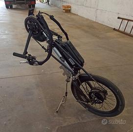 Handbike per carrozzina