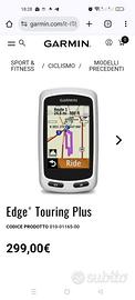 Garmin Edge touring plus ciclocomputer 