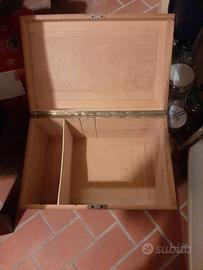 baule cassa in legno