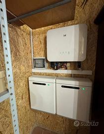 Impianto solare fotovoltaico 6kw batteria 10kw