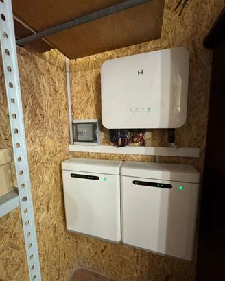Impianto solare fotovoltaico 6kw batteria 10kw