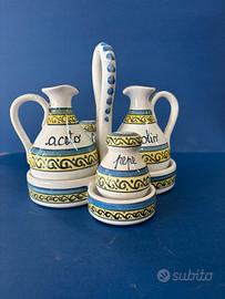 Sale pepe olio aceto