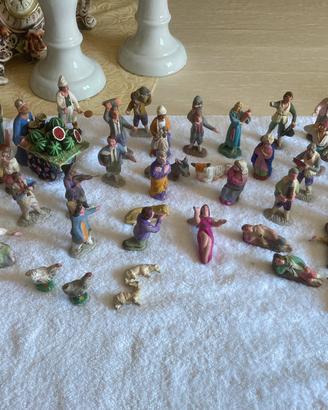 Statue presepe in terracotta