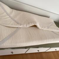 Topper per letto matrimoniale in memory foam