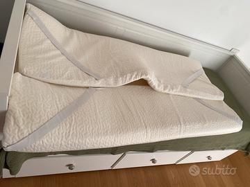 Topper per letto matrimoniale in memory foam