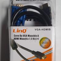 Cavo prolunga adattatore da VGA a HDMI