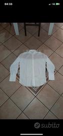 Camicia uomo Pal Zileri bianca elegante taglia 41