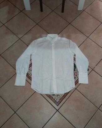 Camicia uomo Pal Zileri bianca elegante taglia 41